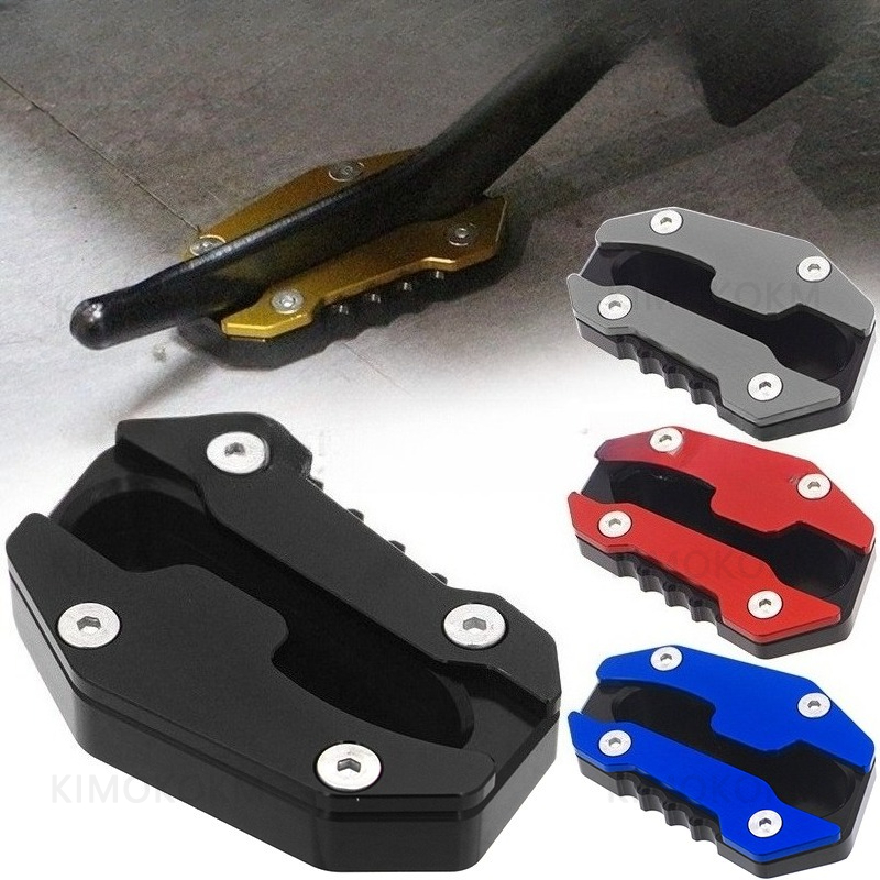Tech Accessories Stand - オートバイキックスタンドフットサイドスタンド延長パッドヤマハ TMAX560 テックマックス 2022 2023 2024