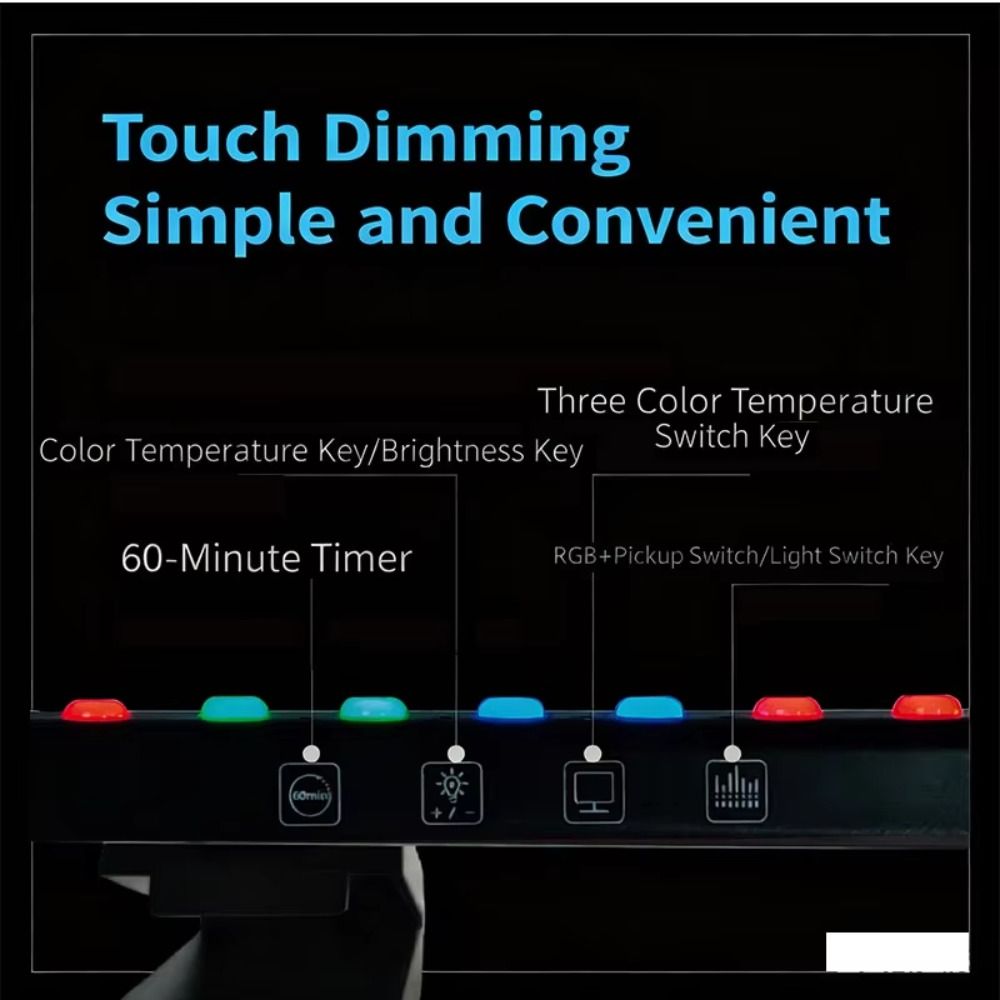RGB雰囲気モニターライトバー タッチコントロール調光機能  - Monitor Light Bar のレビューと価格