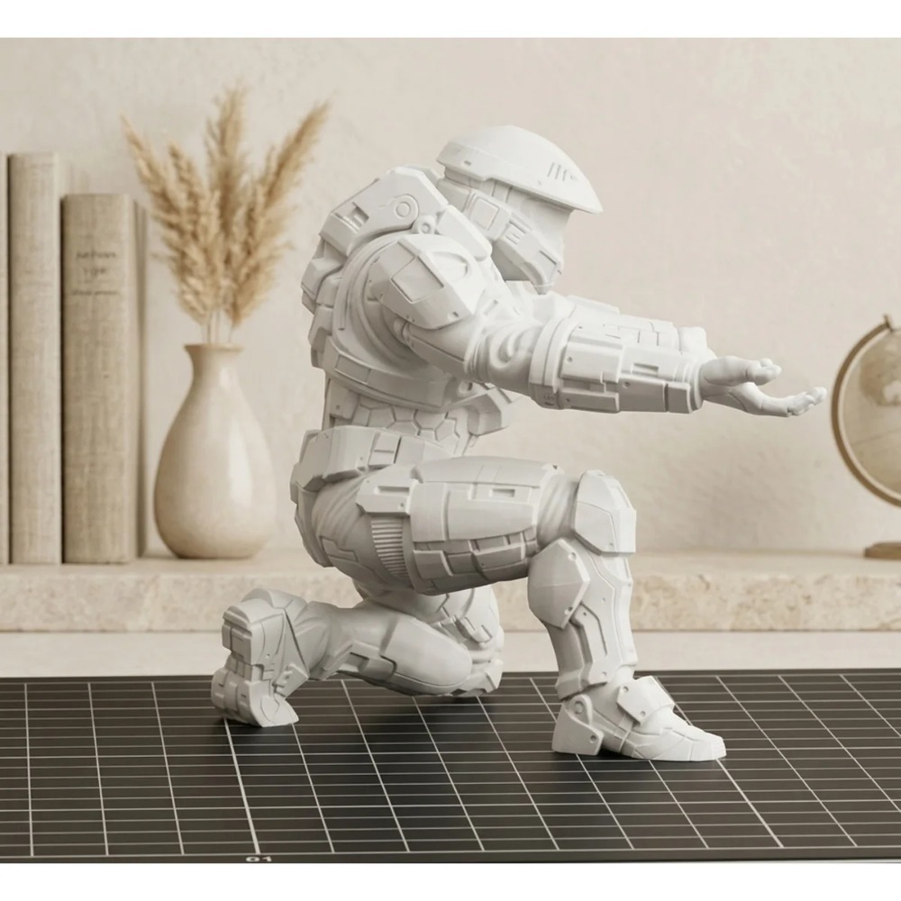 3Dプリント製ペンホルダー、クールなテクノロジー兵士ペンスタ - Tech Accessories Stand のレビューと価格