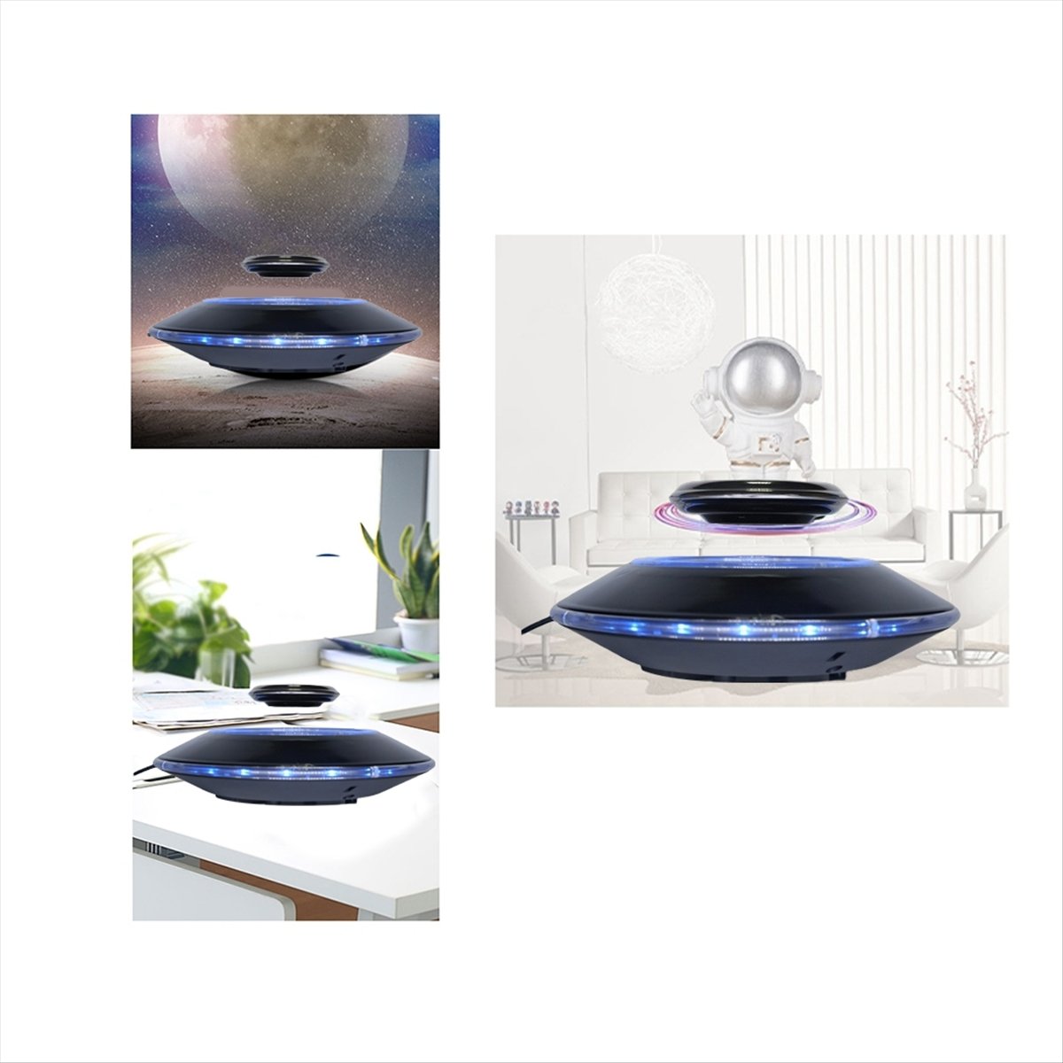 T1088C-磁気浮上ディスプレイスタンド テクノロジー愛好 - Tech Accessories Stand のレビューと価格