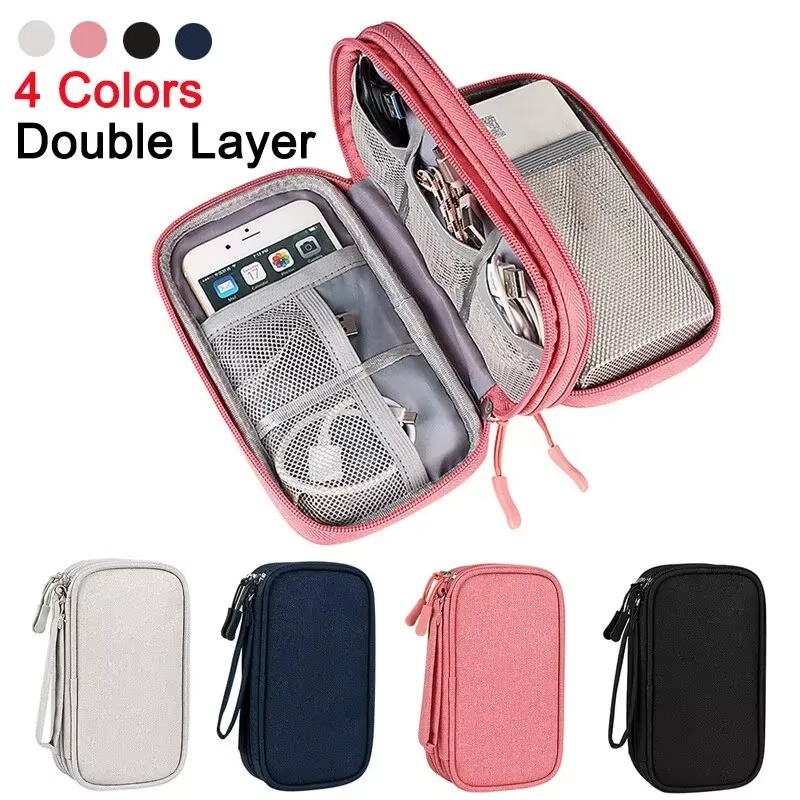 旅行防水キャリングバッグエレクトロニクスオーガナイザーポータ - Tech Accessories Organizer のレビューと価格