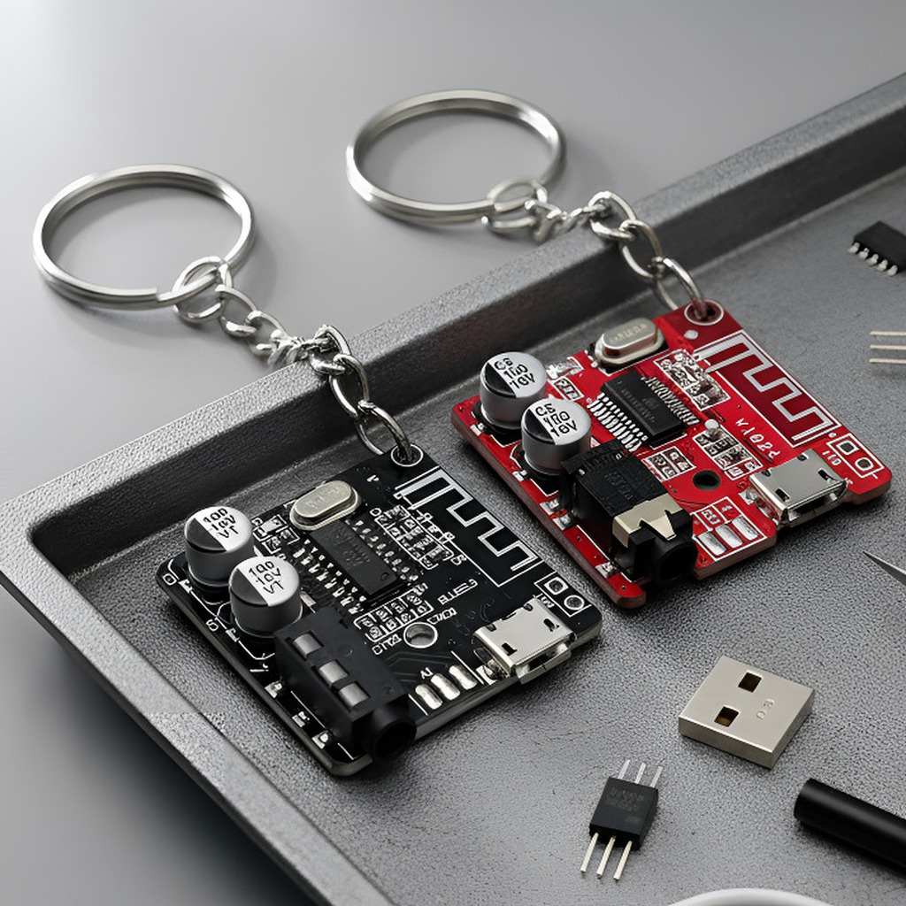 サイバーパンクスタイル回路基板キーホルダーレトロテック美学P - Tech Accessories Organizer Pouch のレビューと価格