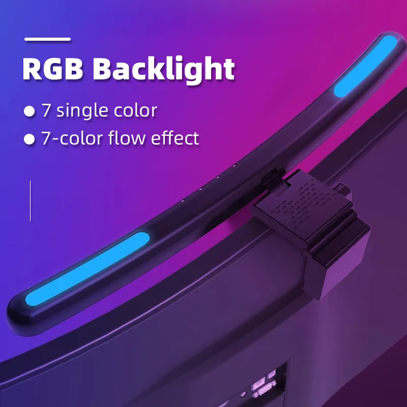 湾曲したLEDモニターライトバー,USB,RGB,PCスクリ - Monitor Light Bar のレビューと価格